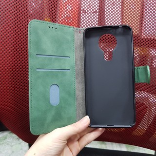 Bao da Nokia 3.4 dẻo kiểu ví nhiều ngăn