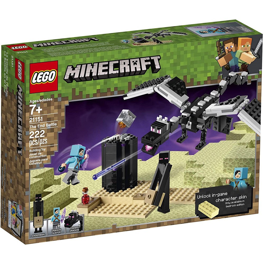 LEGO Minecraft 21151 ĐẠI CHIẾN RỒNG ENDER