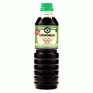 Nước tương kikkoman 43% less salt 600ml
