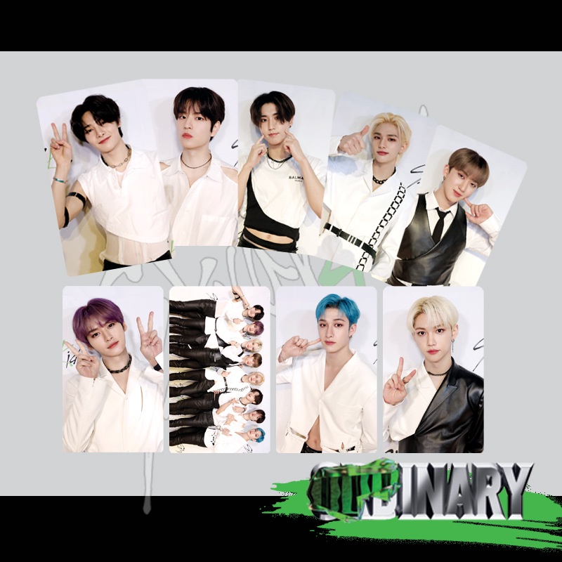 Bộ Sưu Tập Thẻ Ảnh Nhóm Nhạc Kpop Stray Kids Độc Đáo