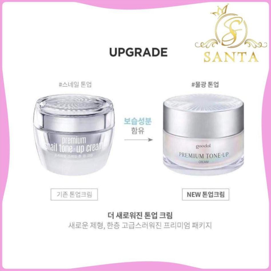 [CHÍNH HÃNG] Kem Ốc Sên Dưỡng Trắng Goodal Premium Snail Tone Up Cream 30ml (Mẫu Mới 2020)