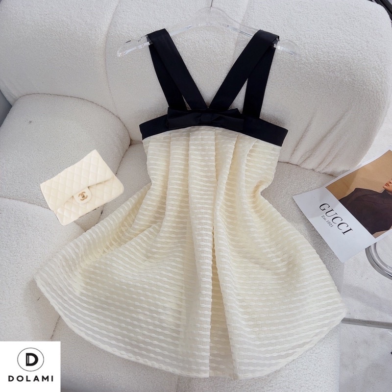 Váy bồng phối nơ