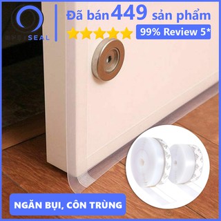 Ron Chặn Khe Cửa Đa Năng, 2 Mét Thanh Dán Chắn Khe Cửa Ra Vào, Chống Bụi, Ngăn Đi Hơi Máy Lạnh