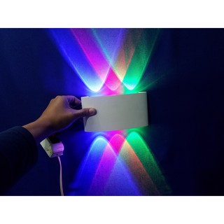 [X-LED] Đèn hắt tường 2 chiều - nhiều màu