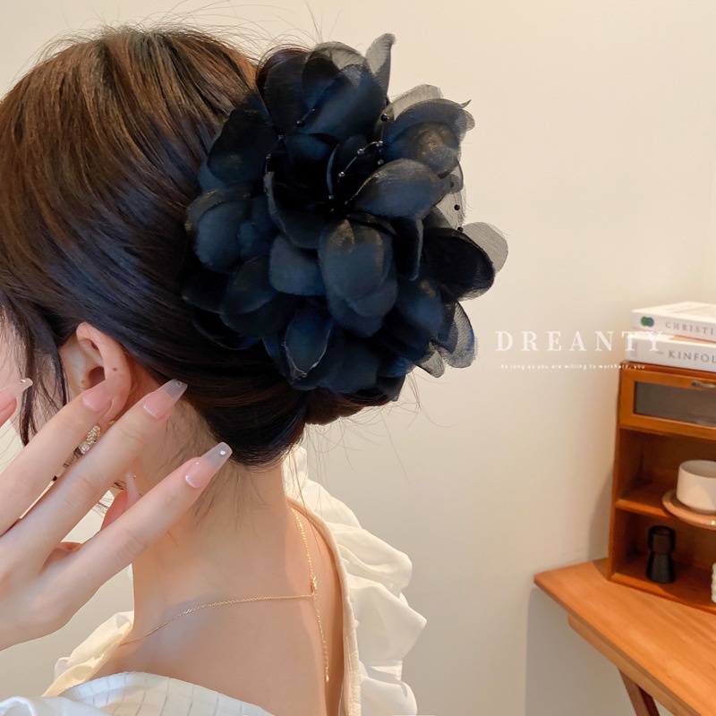 Kẹp Tóc Hình Bông Hoa Phong Cách Retro Thời Trang