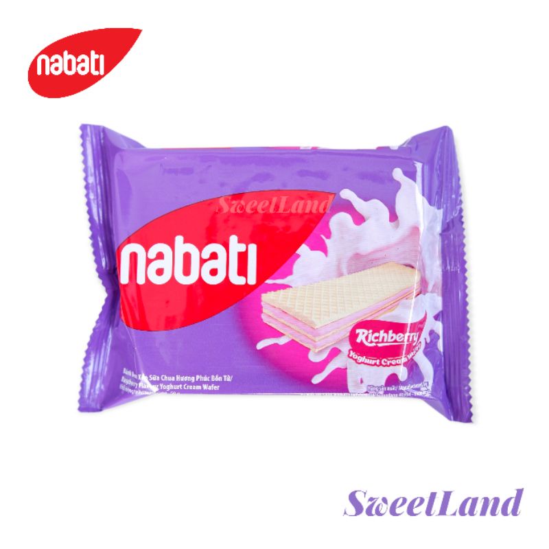 Bánh xốp Nabati phô mai/socola/chanh gói 52g