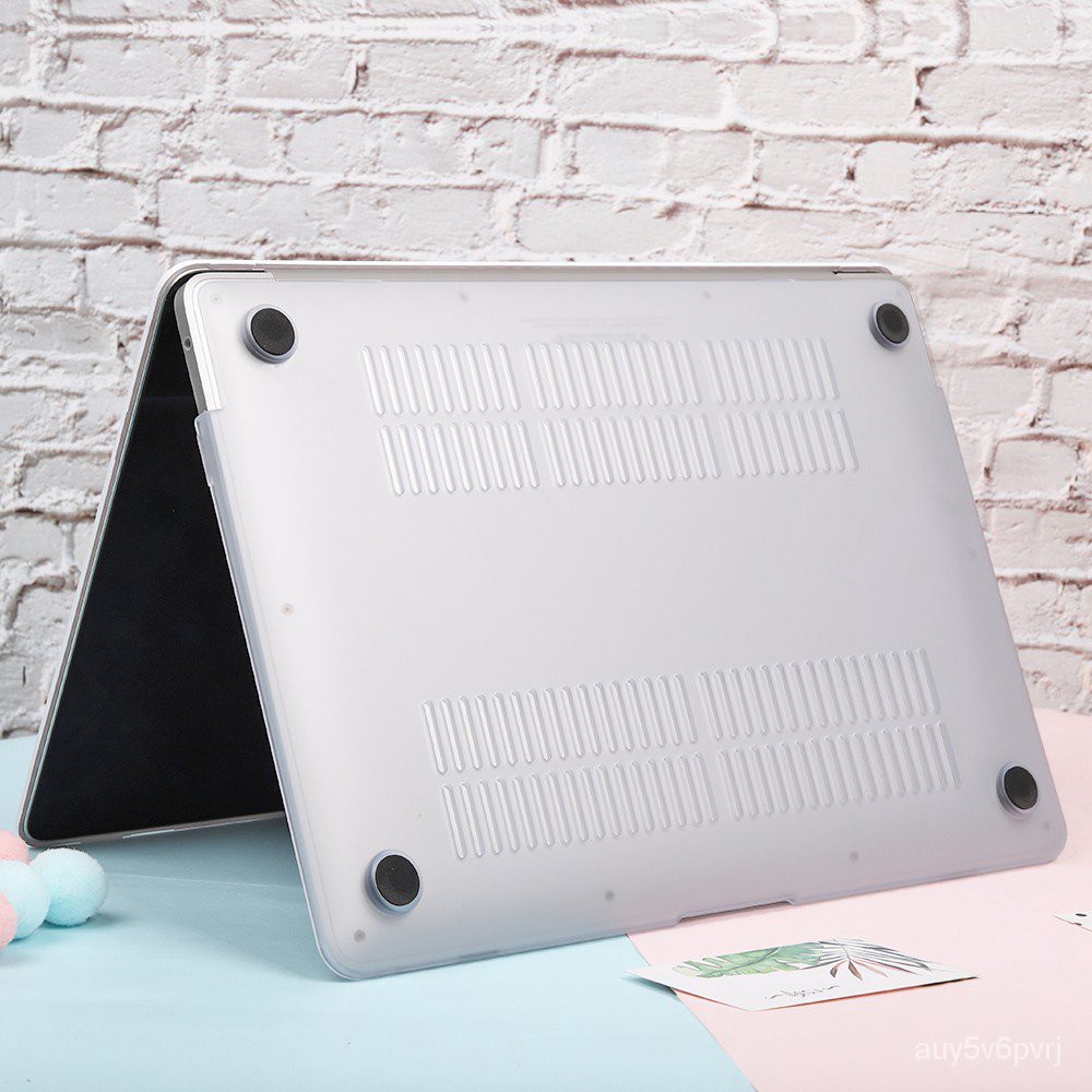 【Tất Cả Đều Tại Chỗ】Vỏ bọc laptop in họa tiết khoét lỗ logo cho MacBook Air 13 11 Pro 13 15 12