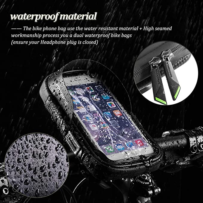 ROCKBROS Túi Đựng Điện Thoại Chống Nước Cho Xe Đạp Xe Máy