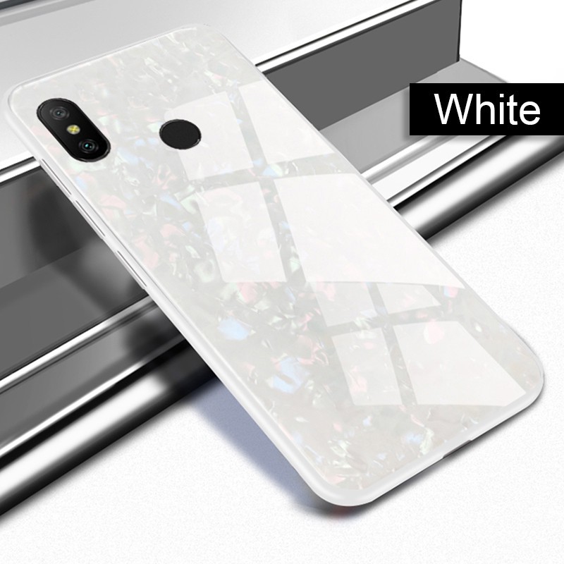 Ốp điện thoại mặt kính cường lực thời trang cho Xiaomi Mi Mix 2s 2 Mix2s mix2