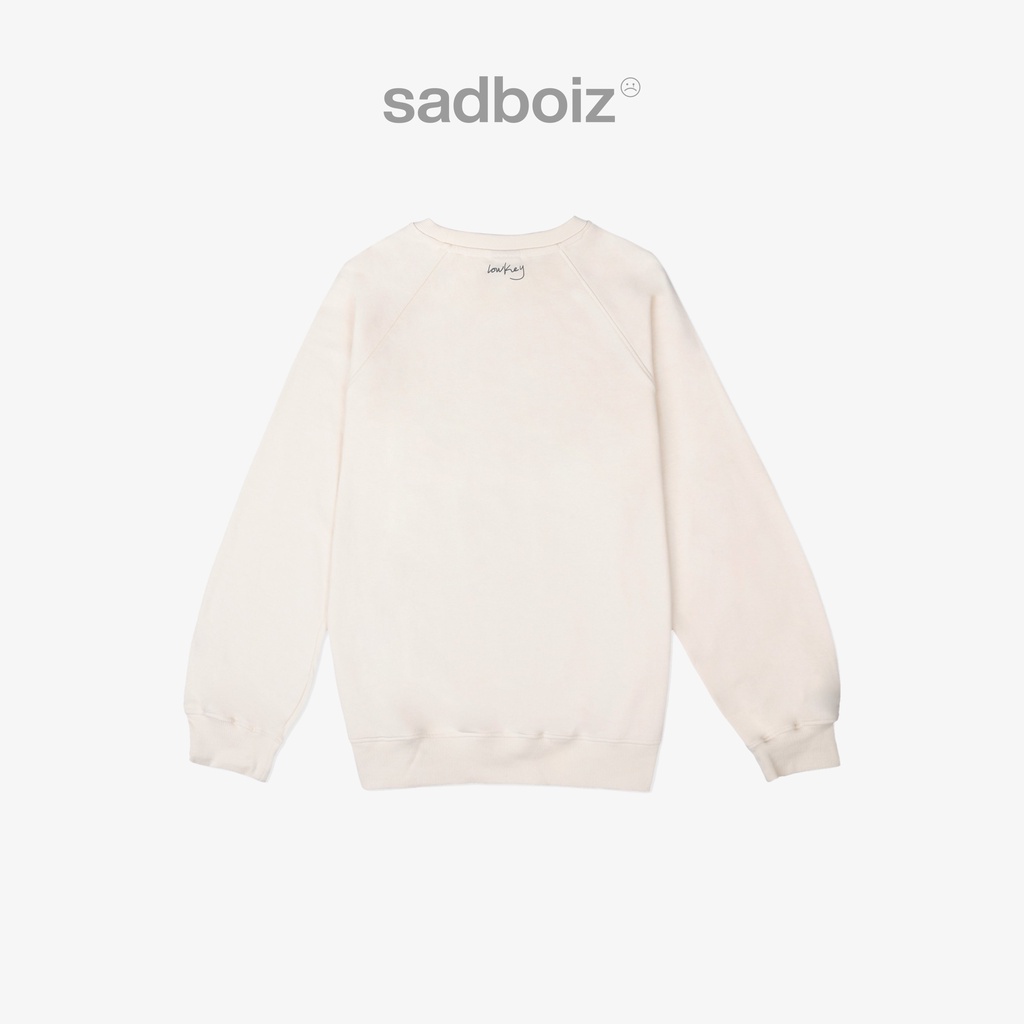 Áo sweater SADBOIZ Lowkey Cream