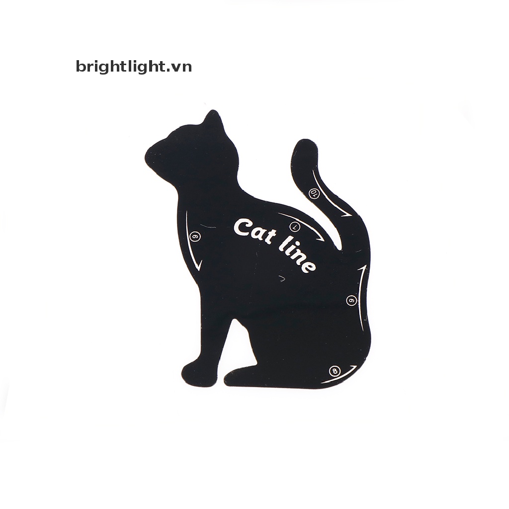 [Hàng mới về] Bộ 2 cặp khuôn kẻ mắt hình mèo