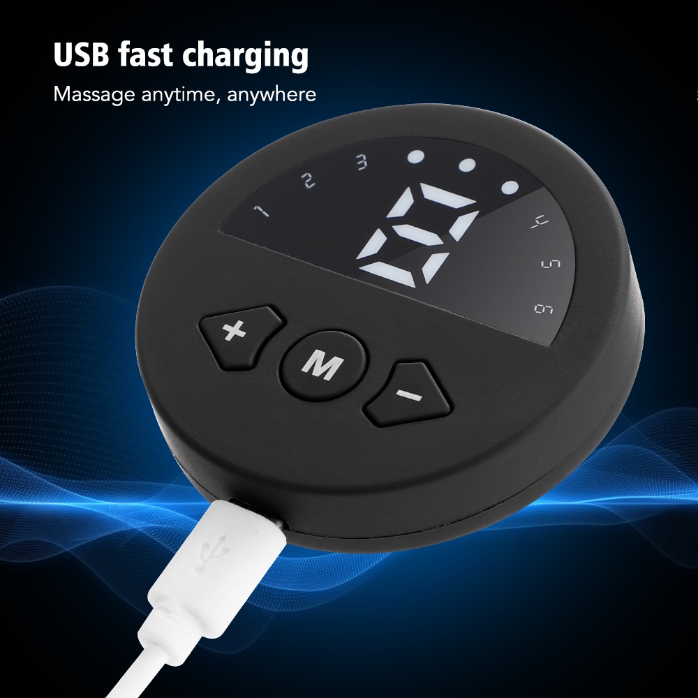 Đai Đeo Tạo Hình Cơ Bụng EMS 9 Chế Độ 6 Chế Độ