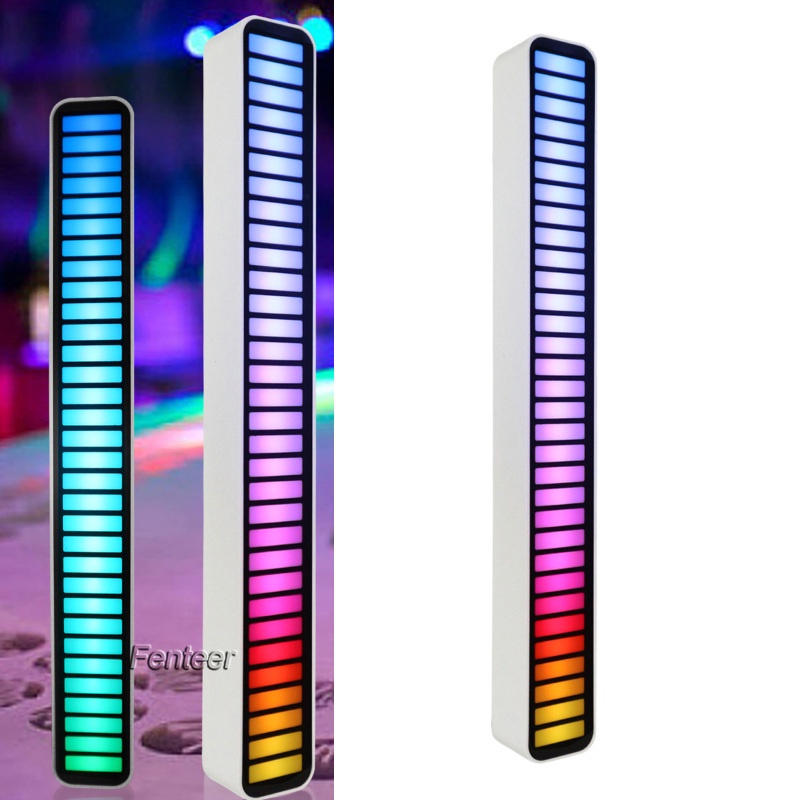 Creative USB Pickup Rhythm Light Bar Sound Activated RGB Colorful Energy-Saving Music Atmosphere Lamp Trucks Marine Boat Party