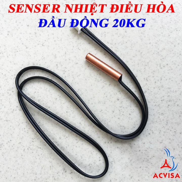 Combo 4 ( Đầu dò cảm biến ) Senser Mặt Lạnh Điều Hòa Đầu Đồng Loại 5K; 10K; 15K; 20K