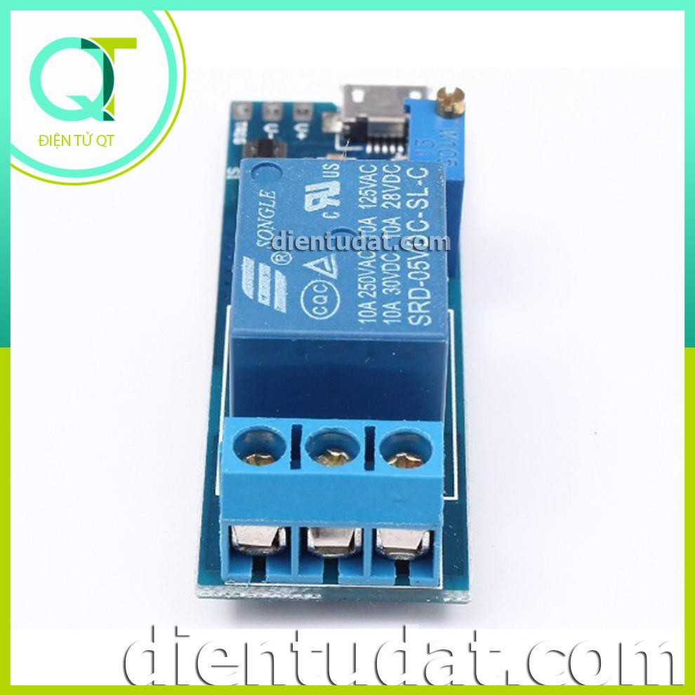 Mạch Kích Tạo Trễ Đóng Ngắt Relay 0-24 Giây, Mạch Trễ XY018