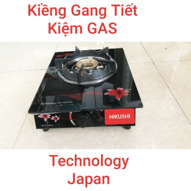 Bếp Ga Đơn Kính Tiết Kiệm GAS ZODO.FUTASHI KIỀNG GANG