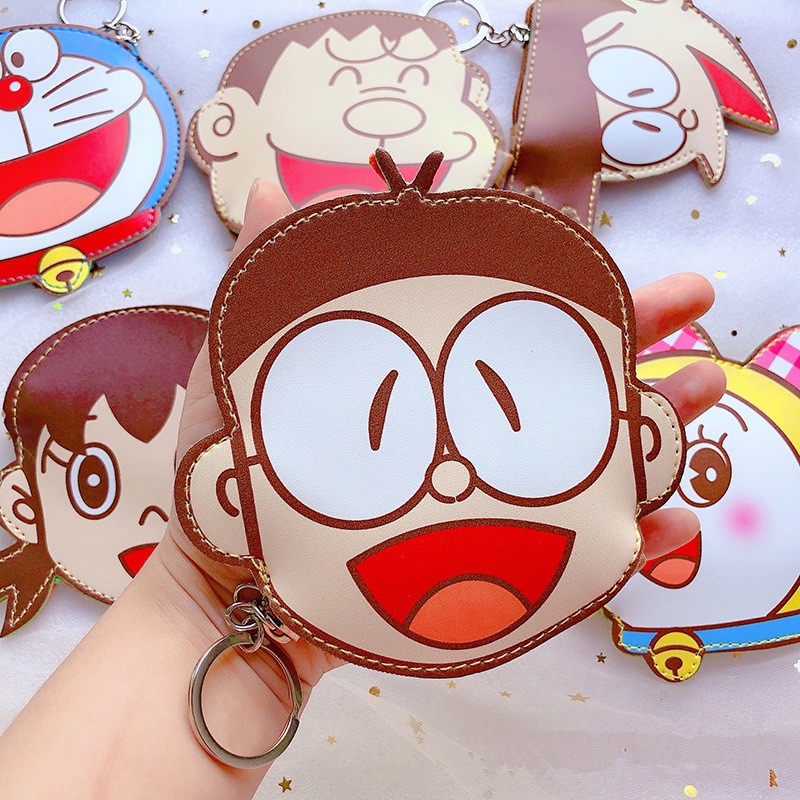 Ví Đựng Tiền Xu Hình Doraemon Dễ Thương
