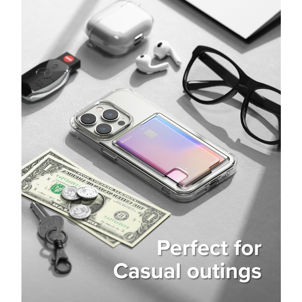 Ốp lưng iPhone 14 Pro Max / 14 Pro / 14 Plus / 14 Ringke Fusion Card Hàn Quốc