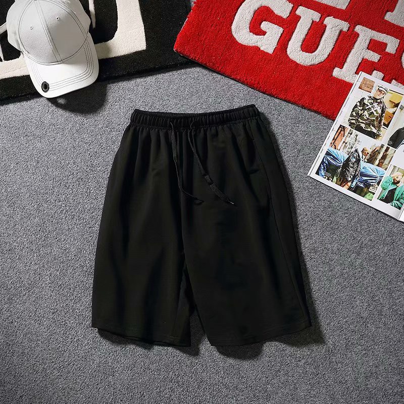 Summer fashion solid color sports shorts for men short