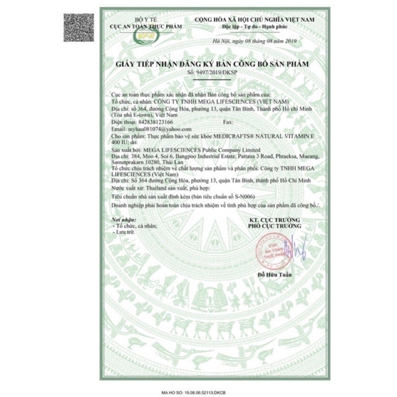 ENAT 400 -Giúp làm đẹp da - bổ sung vtm E 400mg ngăn ngừa lão hóa, tốt cho sinh lý HanaBeauty