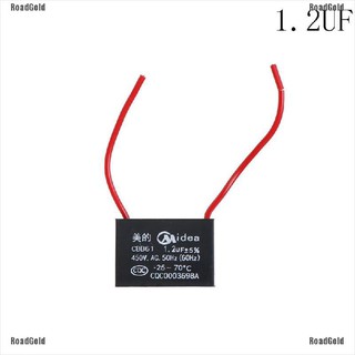 Roadgold CBB61 450V 1-10uF Quạt Trần Động Cơ Chạy Bắt Đầu Tụ Điện RG BELLE