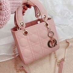 Túi xách nữ đi chơi chất liệu da lì 4 màu cao cấp, sang chảnh