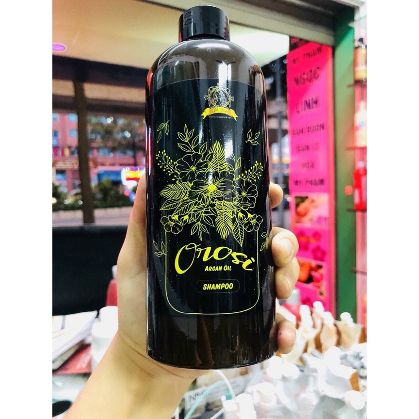 Cặp dầu gội xả Orosi chuyên phục hồi tóc khô xơ hư tổn nặng 500ml