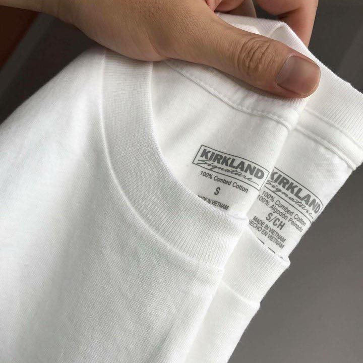 Áo Kirkland 100% cotton Lỗi nhỏ