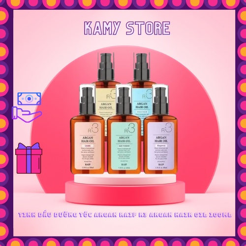 Tinh Dầu Dưỡng Tóc Argan Raip R3 Argan Hair Oil 100ml