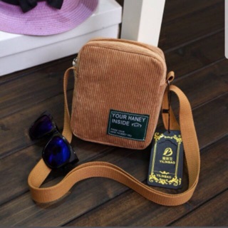 Túi đeo chéo nhung[NHẬP WBSMAY GIẢM 15%]