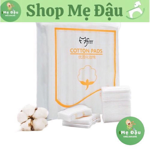 Bông tẩy trang 3 lớp Cotton Pads 222 miếng nội địa Trung