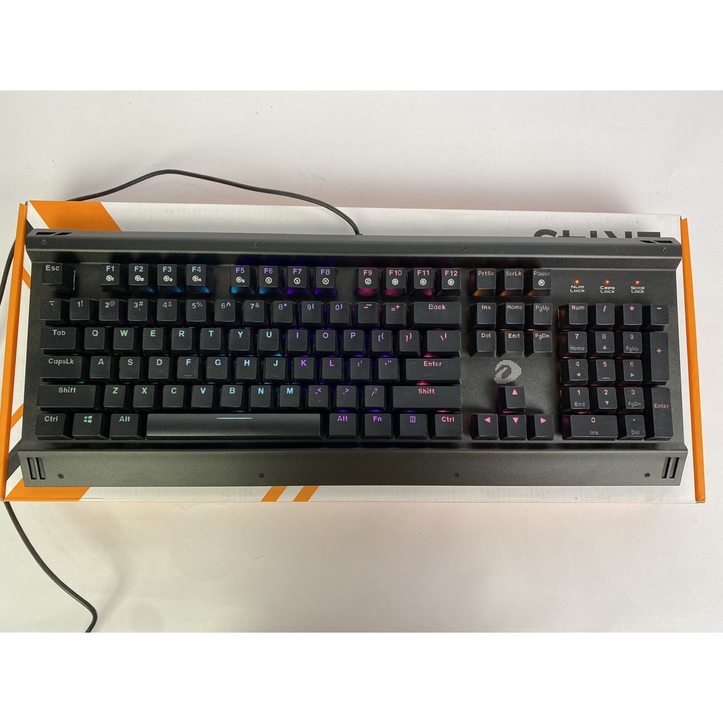 Bàn phím có dây  Dareu EK145 Black Blue có Led,bàn phím chơi Game chính hãng Dareu bảo hành 24 tháng