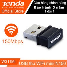 ADAPTER USB WIFI W311Mi - BỘ THU SÓNG WIFI CHÍNH HÃNG TENDA DÙNG CHO MÁY TÍNH BÀN