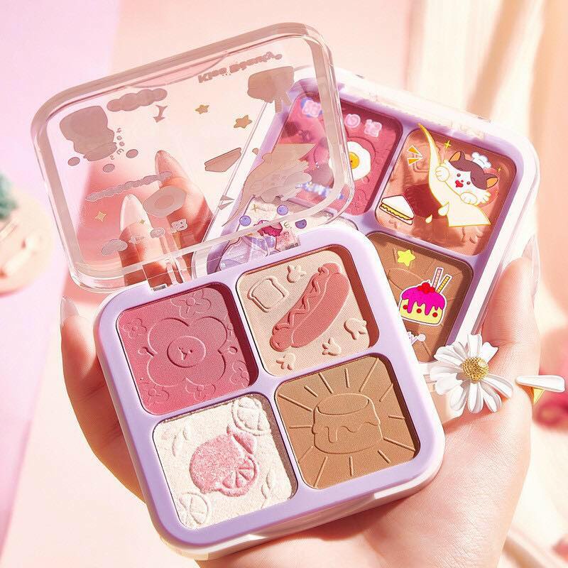 BẢNG PHẤN MÁ HỒNG SIÊU ĐẸP SWEETHEART DIARY KISS BEAUTY CHÍNH HÃNG - 11275