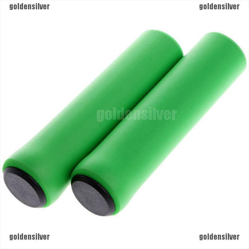 Bộ 2 Vỏ Bọc Tay Lái Xe Đạp Bằng Silicon Mềm Chống Trượt