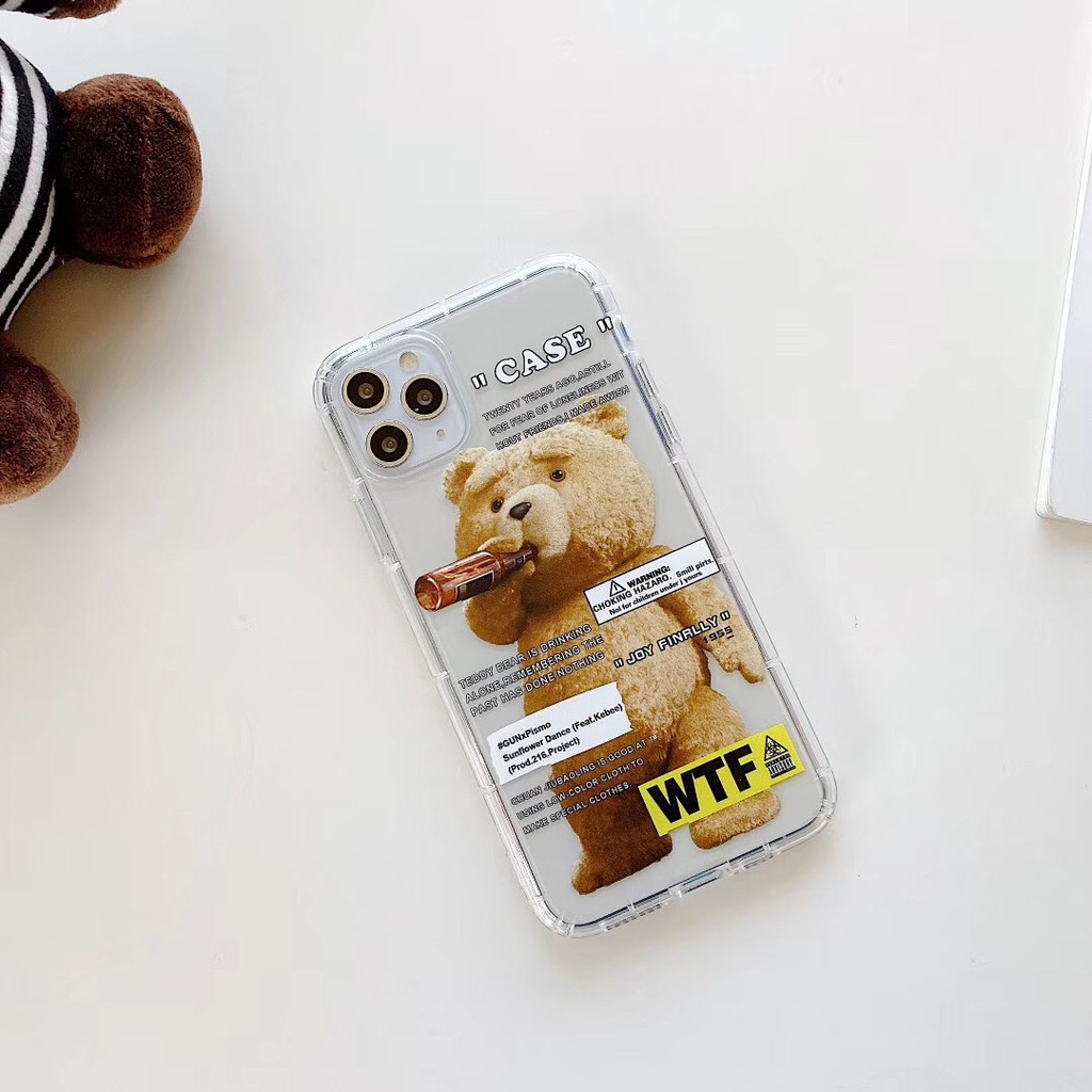 iPhone12 12Promax 12Mini Ốp điện thoại TPU bao phủ toàn diện họa tiết hoạt hình dành cho Apple iPhone 11PROMAX 7PLUS 8 8+ X XS XR XSMAX | BigBuy360 - bigbuy360.vn