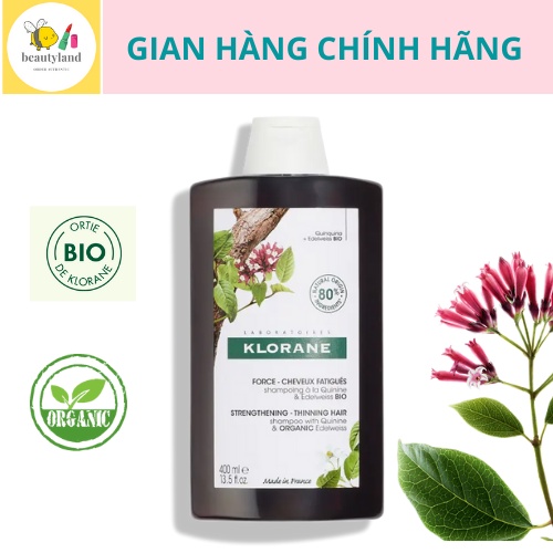 Dầu Gội cho tóc rụng Klorane 200ml /400ml mẫu mã mới