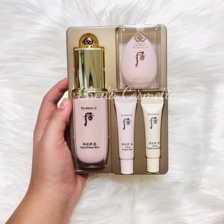 Set kem lót Lì Whoo Velvet The History Of Whoo Gongjinhyang Mi Velvet Primer Base Special set.