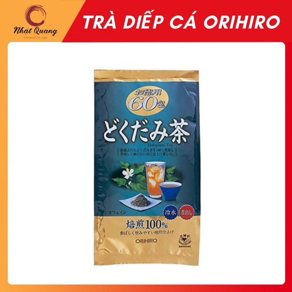 Trà diếp cá orihiro 60 gói (Hàng nội địa Nhật Bản )