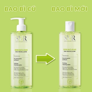 Tẩy Trang SVR Sebiaclear Eau Micellaire 75ml - 400ml