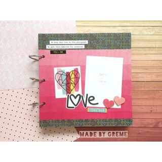 ALBUM ẢNH SCRABOOK - LOVE