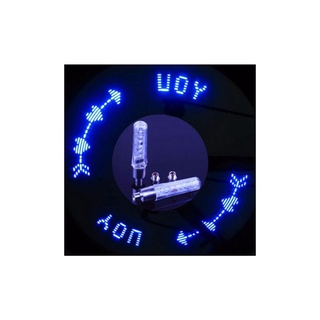 Đèn LED chạy chữ gắn van xe máy