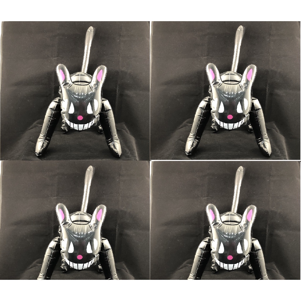 Daiso Halloween Mascot nhựa hình mèo đen