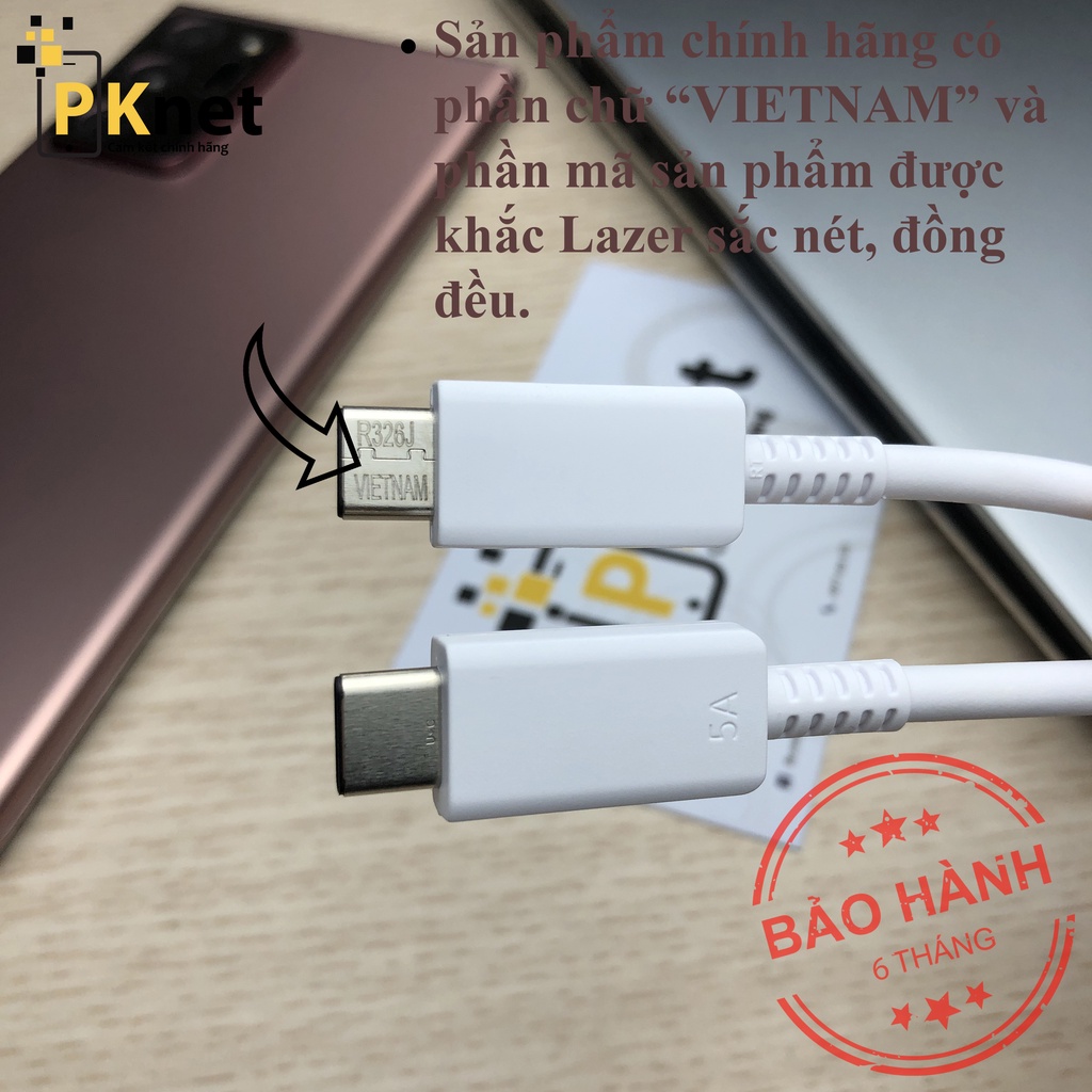 Sạc 65w Samsung EP-TA865, sạc siêu nhanh Chính hãng [Công nghệ sạc Power Delivery], bảo hành 12 tháng.