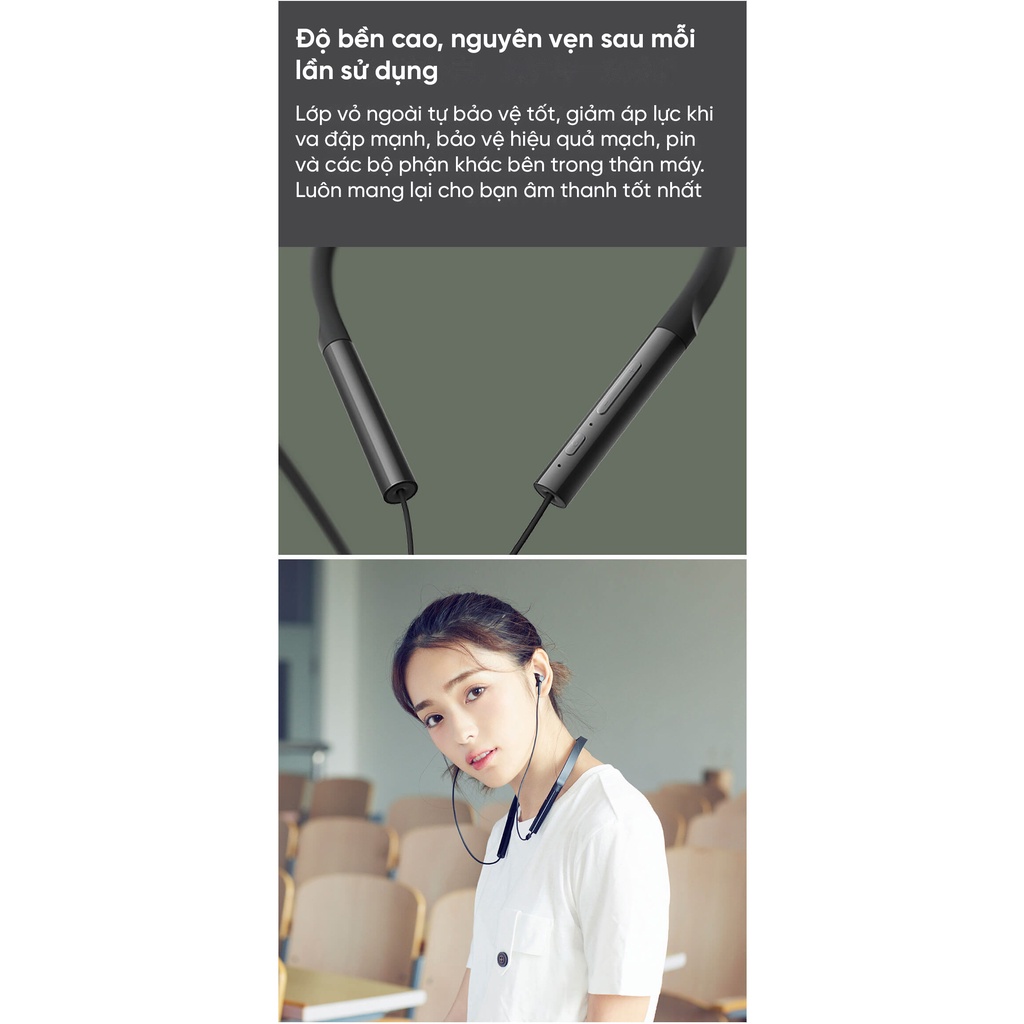 [Mã 159ELSALE hoàn 7% xu đơn 300K] Tai nghe Bluetooth Xiaomi Neckband Earphone Basic