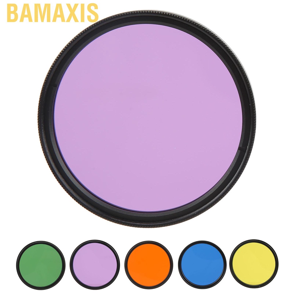 Bamaxis 52mm Lens Filter Optical Glass Camera for Nikon Fujifilm Digital Cameras Series