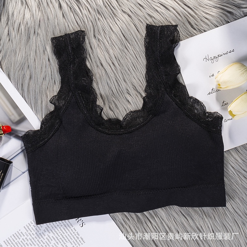 Áo Bra Bralete Ren Nữ 2 Dây Cao Cấp Có Đệm Mút Dáng Crotop sexy siêu quyến rũ co giãn  tôn Vòng 1 DK7T201