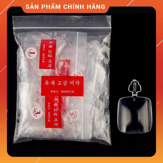 Móng up chân chuẩn fom ( bịch 600 móng)