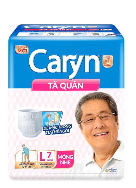 Bỉm/tả quần Caryn M8/L7