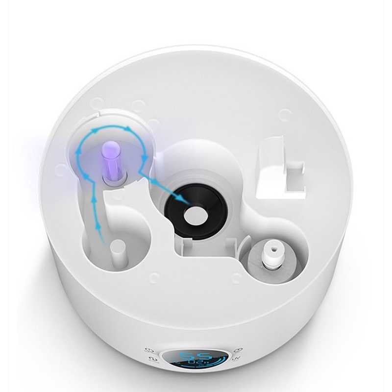 Máy tạo ẩm thông minh  Xiaomi Deerma F628s - Chế độ kiểm soát độ ẩm thông minh &amp; hiện đại, bảo hành 3 tháng